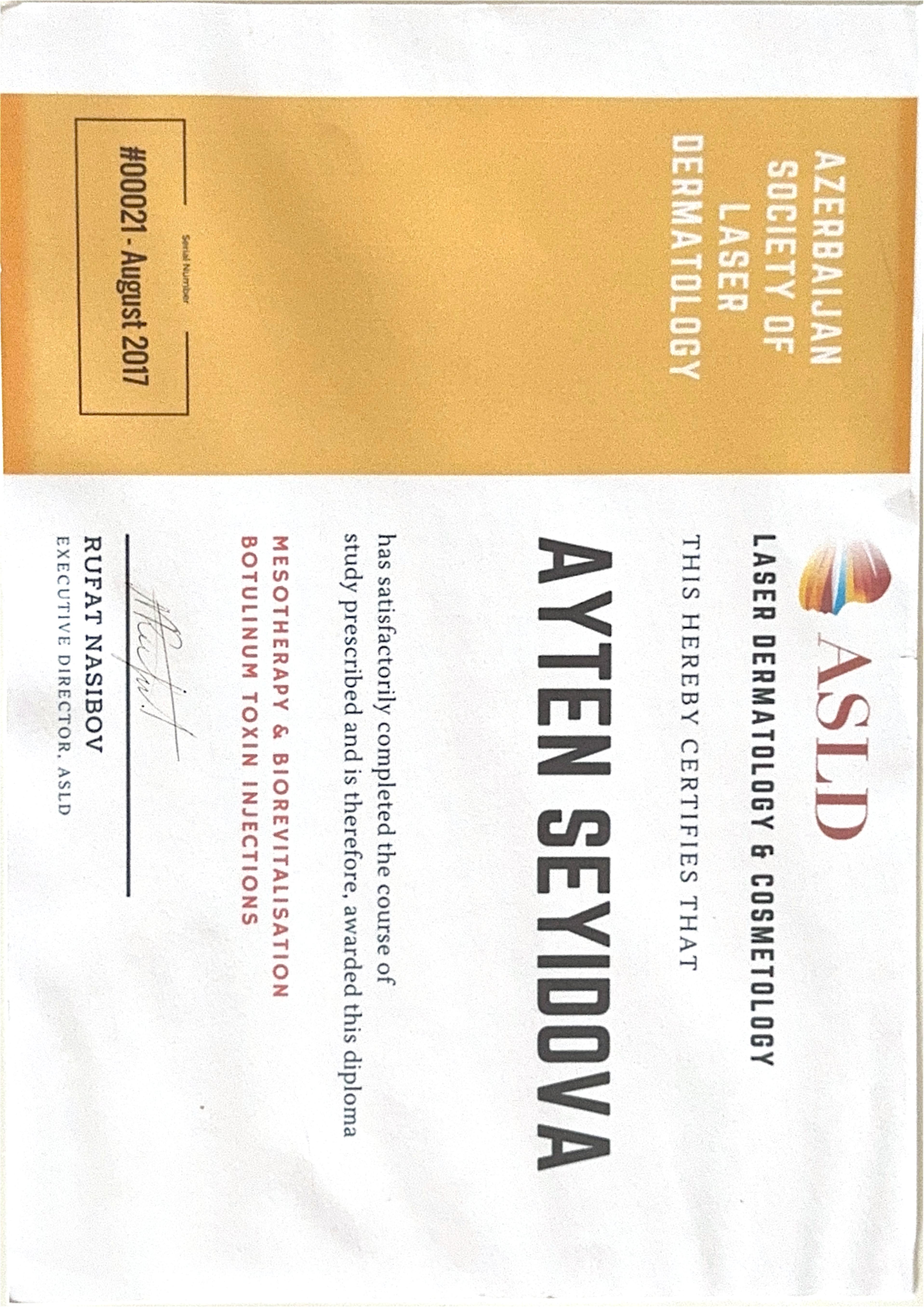 Kosmetologiya Diplom